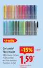 Fasermaler von Crelando im aktuellen Lidl Prospekt