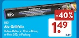 Alu-Grillfolie im Angebot bei ALDI SÜD in Friedrichshafen Alu-Grillfolie Angebote von BBQ bei ALDI SÜD Friedrichshafen für 1,49 €