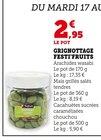 Grignottage - Festi'fruits - Super U à Valenciennes Grignottage - Festi'fruits en promo chez Super U Valenciennes à 2,95 €