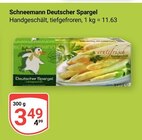 Aktuelles Deutscher Spargel Angebot bei GLOBUS in Braunschweig ab 3,49 €