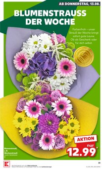 Blumen im Kaufland Prospekt "Hier bin ich richtig" mit 63 Seiten (Wuppertal)