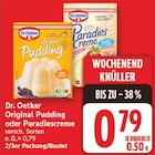 Original Pudding von Dr. Oetker im aktuellen EDEKA Prospekt für 0,79 €
