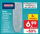 Netto Marken-Discount - Bügeltischbezug „Cotton Classic“ Angebot im Prospekt Bügeltischbezug „Cotton Classic“ bei Netto Marken-Discount im Prospekt "" für 6,99 €