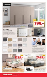 Aktueller Segmüller Prospekt mit Bett, "ZUM GLÜCK GIBT’S SEGMÜLLER", Seite 18