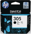 Cartouche encre noir 305 - HP en promo chez Intermarché Hyper Cartouche encre noir 305 - HP dans le catalogue Intermarché Hyper