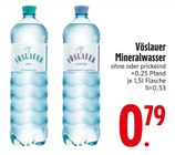 Mineralwasser im EDEKA Prospekt Mineralwasser von Vöslauer im aktuellen EDEKA Prospekt für 0,79 €