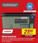 Aktuelle Farbe Angebote bei toom Baumarkt in Bremen Aktuelles Wohnraumfarbe Angebot bei toom Baumarkt in Bremen ab 21,99 €