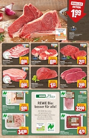 Aktueller REWE Prospekt mit Schweinefleisch, "Dein Markt", Seite 11