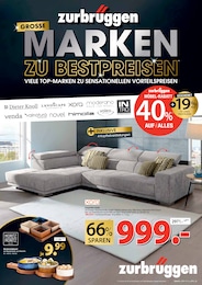 Der aktuelle Zurbrüggen Prospekt MARKEN ZU BESTPREISEN
