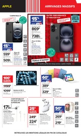 Promos Ipad dans le catalogue "ARRIVAGES MASSIFS" de Carrefour Ipad en promo dans le catalogue Carrefour à la page 17