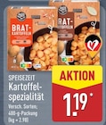 Kartoffelspezialität Bratkartoffeln von Speisezeit für 1,19 € bei ALDI Nord im Angebot Kartoffelspezialität Bratkartoffeln von Speisezeit im aktuellen ALDI Nord Prospekt