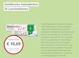 LINDA Premiumapotheke Hennigsdorf - GeloRevoice Halstabletten Angebot im Prospekt GeloRevoice Halstabletten bei LINDA Premiumapotheke im Hennigsdorf Prospekt für 10,69 €