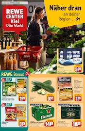 REWE Discounter Prospekt der aktuellen Woche mit 38 Seiten, gültig von 27.07.2026 bis 01.08.2026, in Kiel und Umgebung Aktueller REWE Discounter Prospekt in Kiel und Umgebung, "Dein Markt" mit 38 Seiten, 27.07.2026 - 01.08.2026