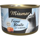 Miamor Feine Beute Lachs 185 g im Angebot bei Zookauf in Willich Miamor Feine Beute Lachs 185 g Angebote von Miamor bei Zookauf Willich für 0,99 €