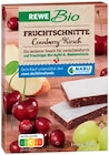 Fruchtschnitte von REWE Bio im aktuellen REWE Prospekt für 2,29 €