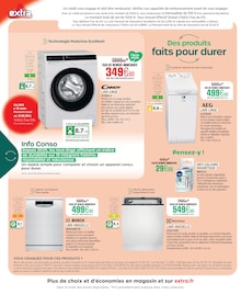 Catalogue Extra de la semaine "Des produits faits pour durer" avec 2 pages, valide du 20/05/2026 au 20/06/2026 pour Cussac et alentours Prospectus Extra de la semaine "Des produits faits pour durer" avec 2 pages, valide du 20/05/2026 au 20/06/2026 pour Cussac et alentours