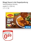Sauce im Angebot bei GLOBUS in Viersen Sauce Angebote von Maggi bei GLOBUS Viersen für 0,89 €