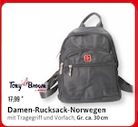 Damen-Rucksack-Norwegen Angebote von Tony Brown by STOLZ bei Kaufhaus Stolz Neumünster für 15,00 €