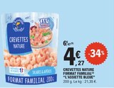 Crevettes nature format familial - L'ASSIETTE BLEUE dans le catalogue E.Leclerc