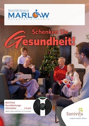 Sanitätshaus Marlow GmbH & Co. KG Prospekt für Zarrentin: "Schenken Sie Gesundheit!", 6 Seiten, 13.11.2024 - 31.01.2025