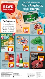Aktueller REWE Prospekt mit Schinken, "Dein Markt", Seite 1
