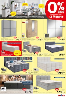 Boxspringbett im aktuellen ROLLER Prospekt (Stuttgart) Boxspringbett im ROLLER Prospekt "HOT SALE" mit 16 Seiten (Stuttgart)