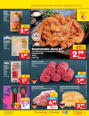 Schweinefilet im Netto Marken-Discount Prospekt in Rostock Aktueller Netto Marken-Discount Prospekt mit Schweinefilet, "Aktuelle Angebote", Seite 54
