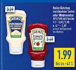 Ketchup oder Mayonnaise von Heinz im aktuellen diska Prospekt für 1,99 €