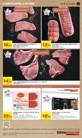 Promos Viande dans le catalogue "VIVE LA FIN DES VACANCES" de Intermarché Super Viande en promo dans le catalogue Intermarché Super à la page 11