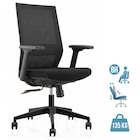 Bureau Vallée Liévin - Promo Fauteuil de bureau MAX - accoudoirs réglables - noir Promo Fauteuil de bureau MAX - accoudoirs réglables - noir à 149,00 € dans le catalogue Bureau Vallée à Liévin