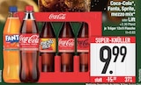 Coca-Cola, Fanta, Sprite, mezzo mix oder Lift im EDEKA Prospekt Coca-Cola, Fanta, Sprite, mezzo mix oder Lift von Coca-Cola im aktuellen EDEKA Prospekt für 9,99 €
