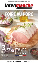 Prospectus Supermarchés Intermarché Super en cours à Grezes Herminis et alentours, "FOIRE AU PORC", 4 pages, 30/12/2025 - 03/01/2026 Catalogue Supermarchés Intermarché Super en cours à Grezes Herminis et alentours, "FOIRE AU PORC", 4 pages, 30/12/2025 - 03/01/2026