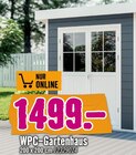 WPC-Gartenhaus im Angebot bei Hornbach in Duisburg WPC-Gartenhaus Angebote bei Hornbach Duisburg für 1.499,00 €