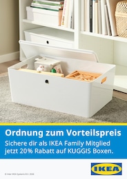 IKEA Prospekt für Chemnitz mit 1 Seite IKEA Prospekt für Chemnitz: "Ordnung zum Vorteilspreis", 1 Seite, 12.01.2026 - 19.01.2026