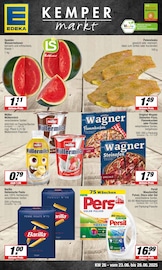 Aktueller EDEKA Supermarkt Prospekt in Ennigerloh und Umgebung, "Aktuelle Angebote" mit 17 Seiten, 23.06.2025 - 28.06.2025