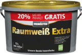 Globus-Baumarkt Wittlich - Raumweiß Extra Angebot im Prospekt Raumweiß Extra bei Globus-Baumarkt im Wittlich Prospekt für 45,00 €