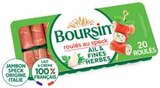 Les Roulés Jambon Fumé Ail et Fines Herbes - Boursin en promo chez Intermarché Rennes à 1,22 €