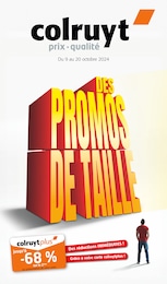 Catalogue Colruyt "DES PROMOS DE TAILLE" à Albestroff et alentours, 68 pages, 09/10/2024 - 20/10/2024