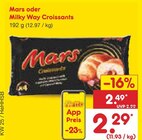Mars oder Milky Way Croissants von Mars für 2,29 € bei Netto Marken-Discount im Angebot Mars oder Milky Way Croissants von Mars im aktuellen Netto Marken-Discount Prospekt