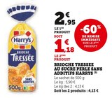 Brioche Tressée au Sucre Perlé Sans Additifs - Harry's dans le catalogue Super U