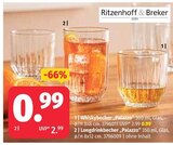 Spirituosen im Segmüller Prospekt Whiskybecher „Palazzo“ von Ritzenhoff & Breker im aktuellen Segmüller Prospekt für 0,99 €