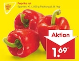 Paprika rot Angebote von Markttag bei Netto Marken-Discount Reutlingen für 1,69 €