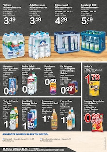 Volvic im aktuellen TOP Getränke Prospekt (Ratingen) Volvic im TOP Getränke Prospekt "Aktuelle Angebote" mit 4 Seiten (Ratingen)