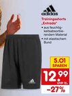 Trainingsshorts „Entrada“ im Netto Marken-Discount Prospekt Trainingsshorts „Entrada“ von adidas im aktuellen Netto Marken-Discount Prospekt für 12,99 €