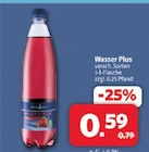 Wasser Plus Angebote bei Markant Nordwest Bad Salzuflen für 0,59 €