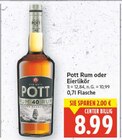 Rum im Angebot bei E center in Falkensee Rum Angebote von Pott bei E center Falkensee für 8,99 €