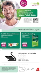 mea - meine apotheke Prospekt für Krefeld mit 4 Seiten mea - meine apotheke Prospekt für Krefeld: "Unsere August-Angebote", 4 Seiten, 01.08.2026 - 31.08.2026
