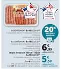 Assortiment Barbecue - U en promo chez Super U Pontarlier à 5,59 €