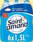 Eau Minérale Naturelle - SAINT AMAND en promo chez Super U Dunkerque à 5,10 €