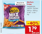 Max Crunch Frites von McCain im aktuellen Netto Marken-Discount Prospekt für 1,79 €